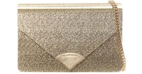 Michael Kors gold clutch